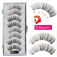 MBA 5 Magnetic Eyelashes Curler Set